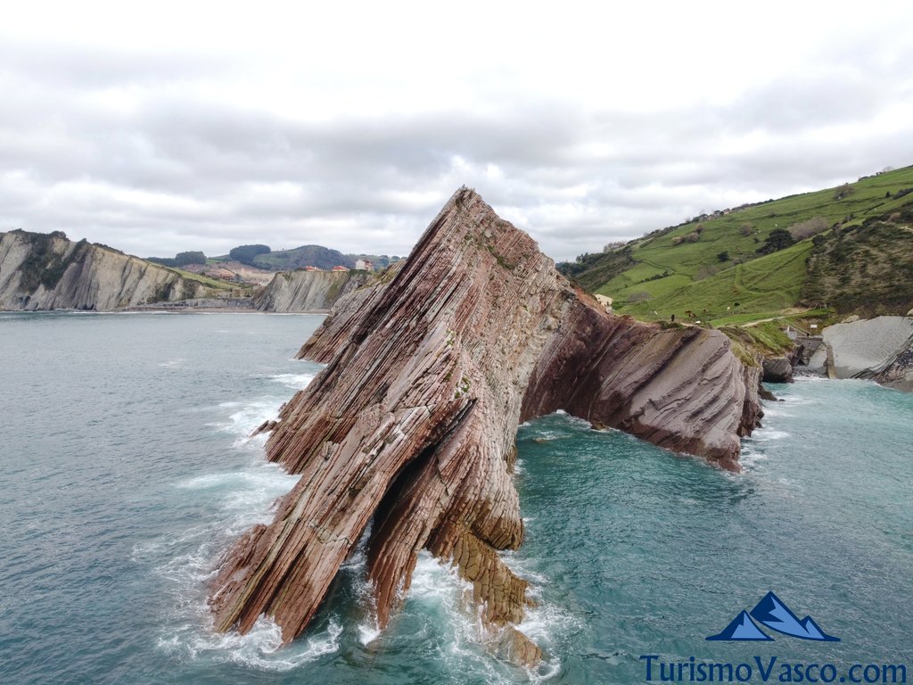 ZUMAIA Y ACANTILADOS DE FLYSCH 