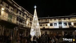 PEÑA DE FRANCIA, LA ALBERCA - LUCES DE NAVIDAD